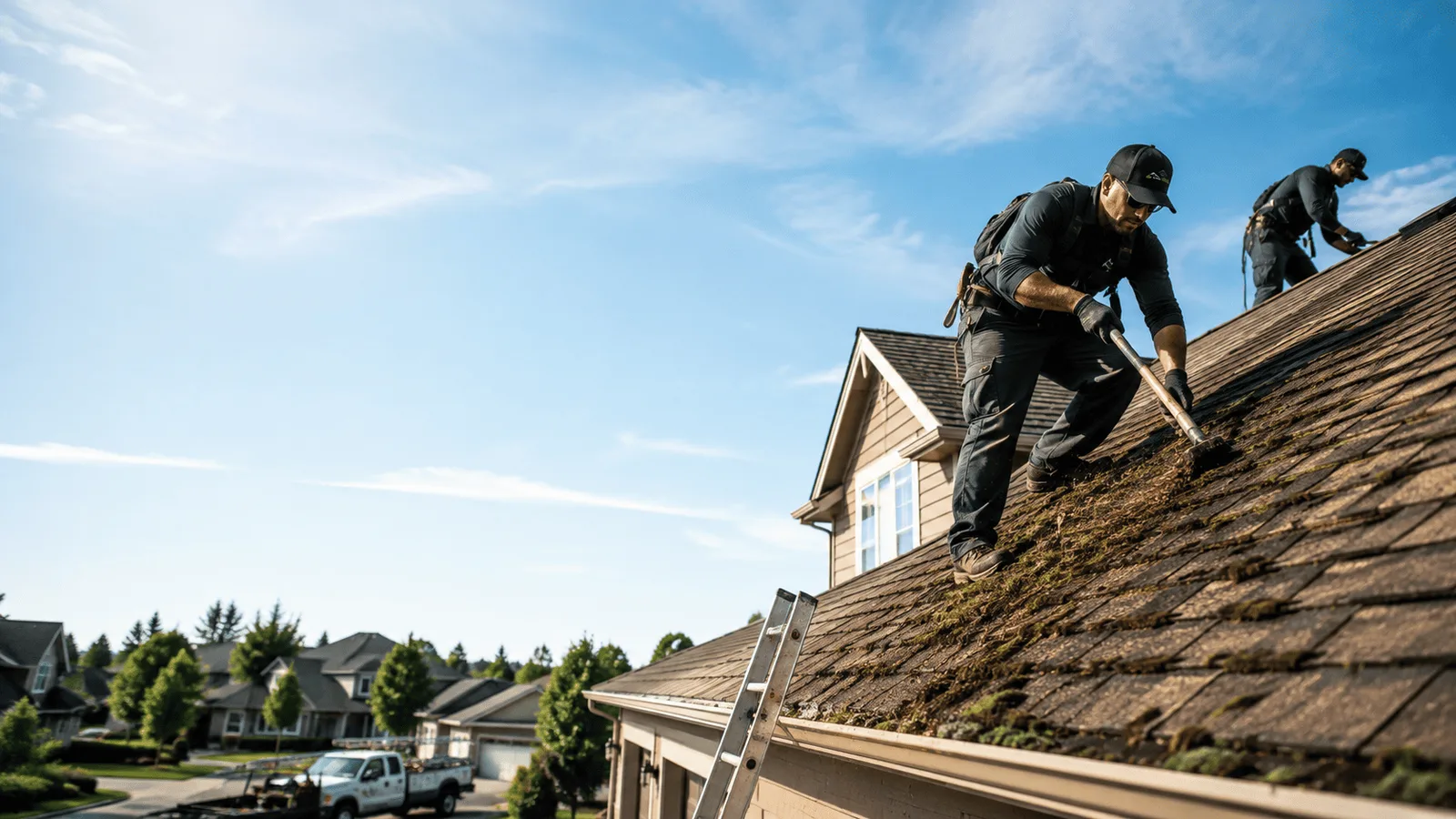 Roof Moss Removal in Saint Thomas, PA near me